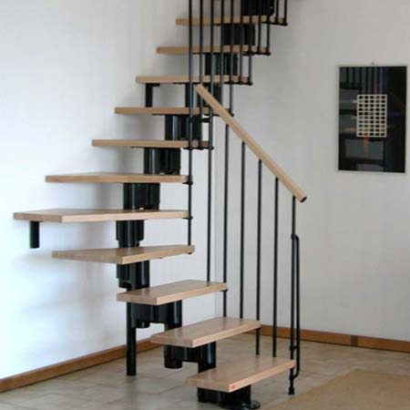 Nguyên tắc thiết kế cầu thang cho nhà hẹp 