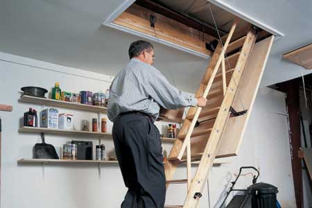 Cầu thang xếp | 5 Nguyên tắc sắp đặt vật dụng trong nhà | Cau Thang